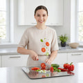 Stainless Steel Multipurpose Chopping Board  Hygienic  Durable For Kitchen
