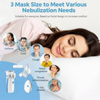 Accutrust Portable Ultrasonic Mesh Nebulizer Machine
