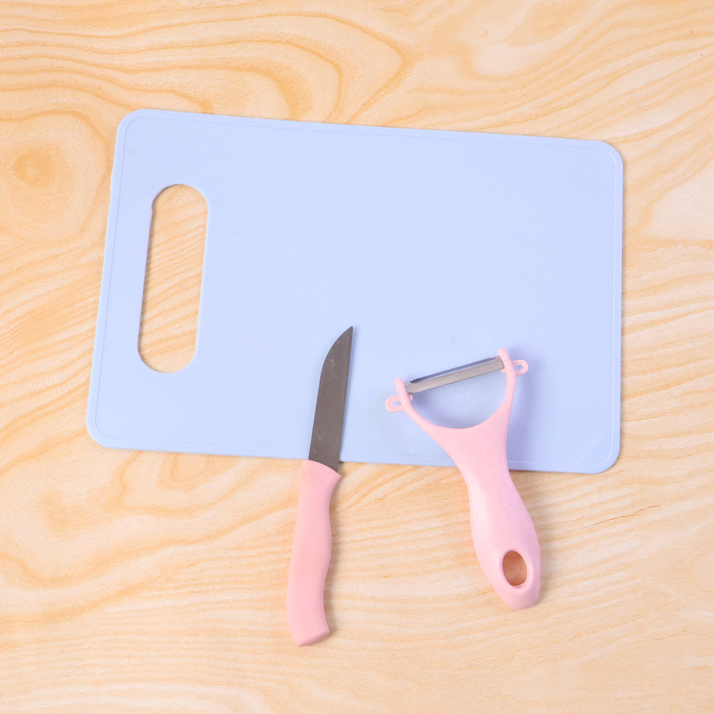 3 In 1 Multipurpose Kitchen Fruit  Vegetable Cutting Board Set