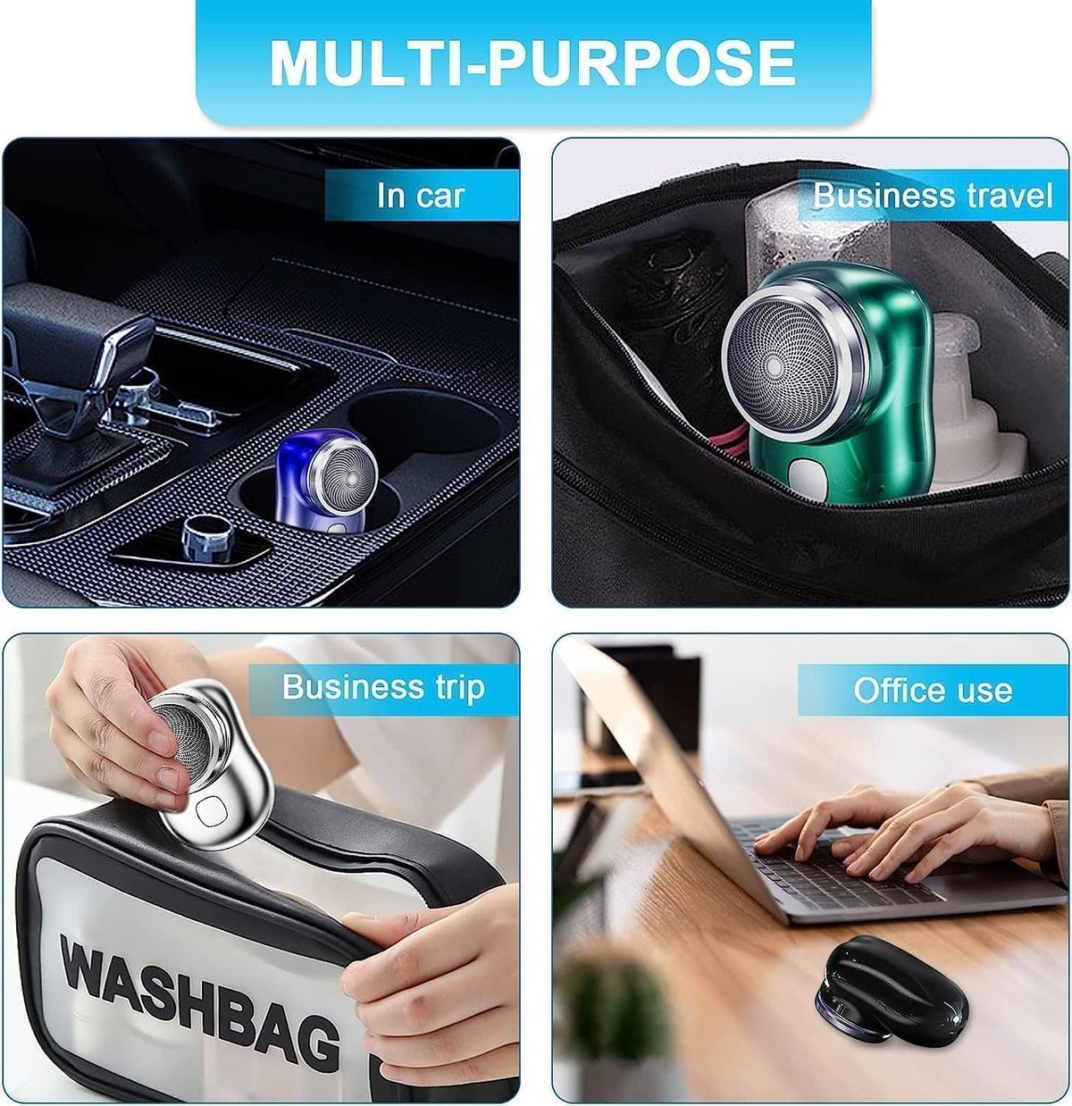 Electric Mini Razor Rechargeable Shaver for Men and women