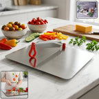 Stainless Steel Multipurpose Chopping Board  Hygienic  Durable For Kitchen