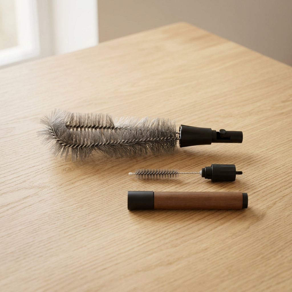 2 In 1 Detachable Dual Head Bottle Cleaning Brush With Long Grip Handle (1 Pc)